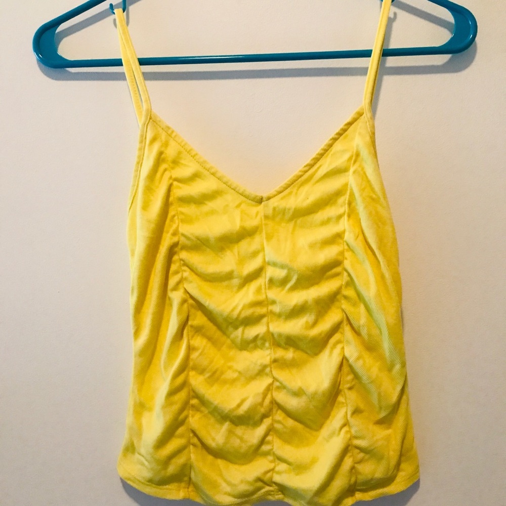 Urban Outfitters Cropped Ribbed Cami